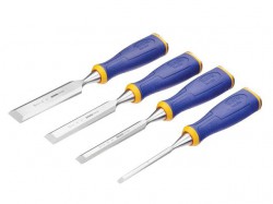 IRWIN Marples Soft Touch Bevel Edge Chisel Set 4pc - 10505173